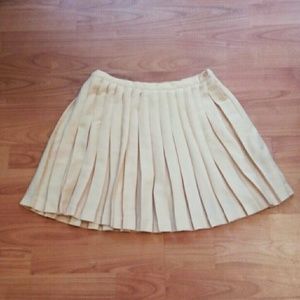 Knife Pleated Skirt